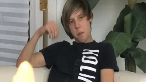 handsome twink Kaiden Ertelle Caught Jerking And slammed Hard